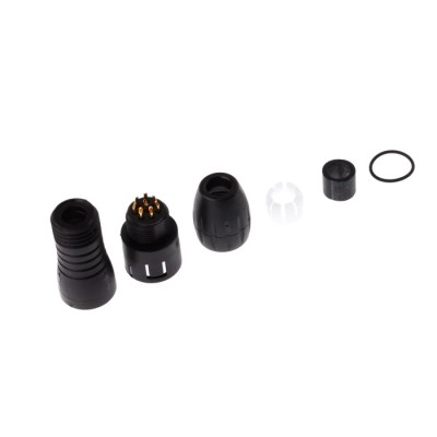 binder Miniature Circular Connector 8 Contacts, Cable Socket, Male, IP67, 2A, Straight, 125V, Polyamide 99-9125-00-08