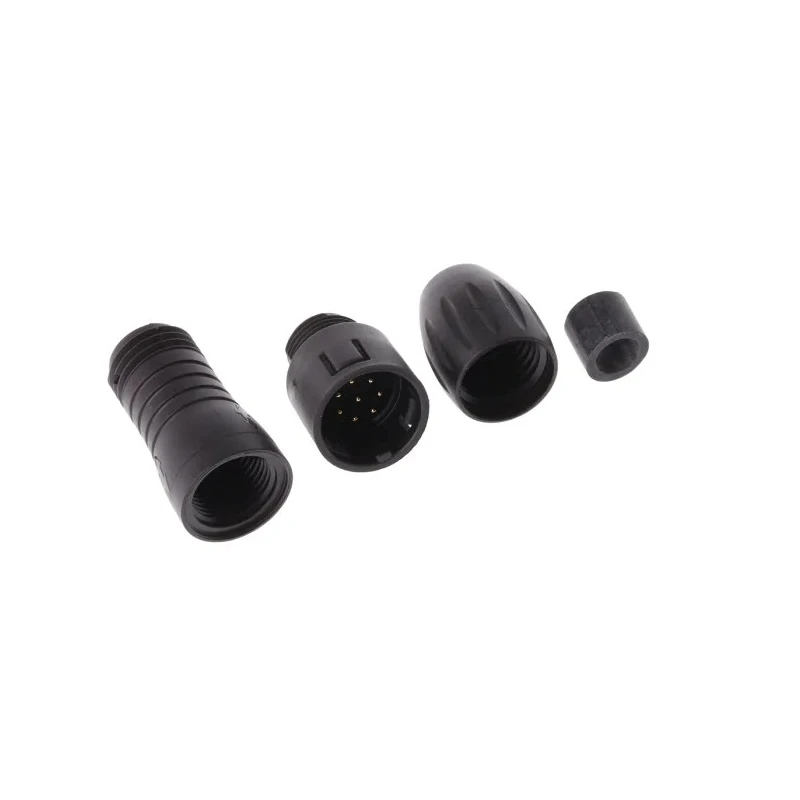 binder Miniature Circular Connector 8 Contacts, Cable Socket, Male, IP67, 2A, Straight, 125V, Polyamide 99-9125-00-08
