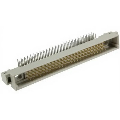 HARTING DIN 41612 Connector, 80 Way, 2.54 mm Pitch, Through Hole, Type C/2, Solder Class C2, 3 Row Male, Right 09031786901