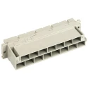 HARTING DIN 41612 Connector Female 15 Way 10.16 mm Pitch Type H15 Faston Class C1 Straight 09062152871