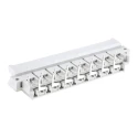 HARTING DIN 41612 Connector, 15 Way, 10.16 mm Pitch, Right Angle, Through Hole, Solder, H15, Class C1, Male 09061152911