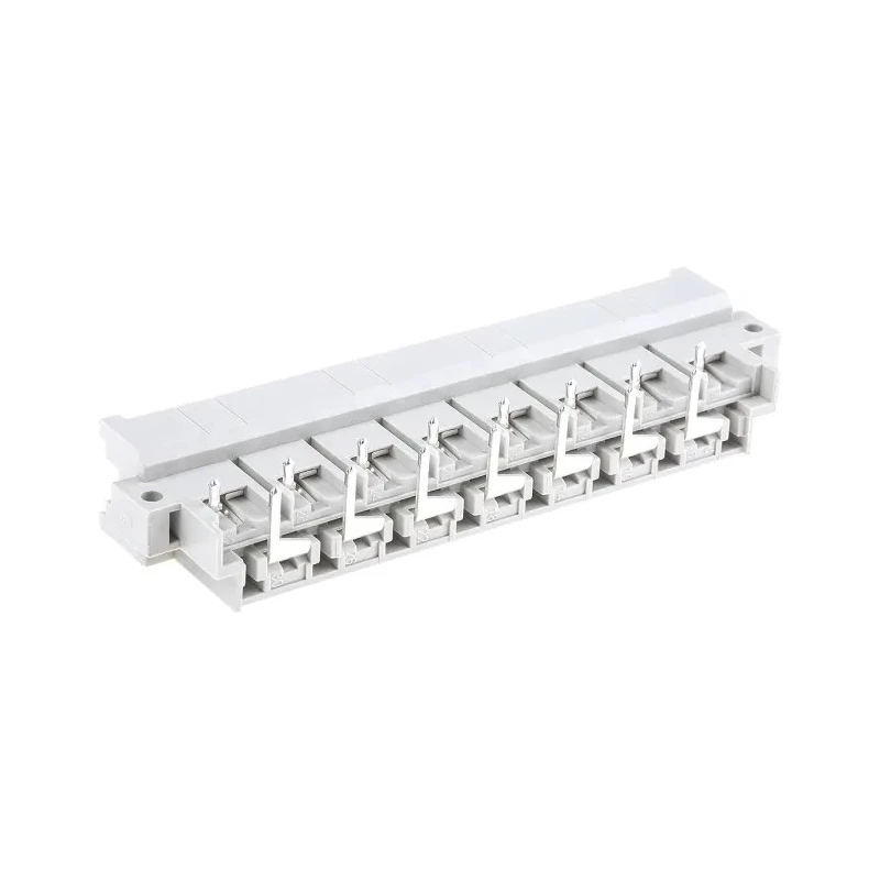 HARTING DIN 41612 Connector, 15 Way, 10.16 mm Pitch, Right Angle, Through Hole, Solder, H15, Class C1, Male 09061152911