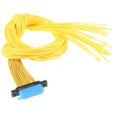 Cinch 25 Way Straight D-Sub Cable Connector, 1.27mm Pitch, Male, Pre-Wired, 3A, 200V DCDA-25P-6E2-18.0B