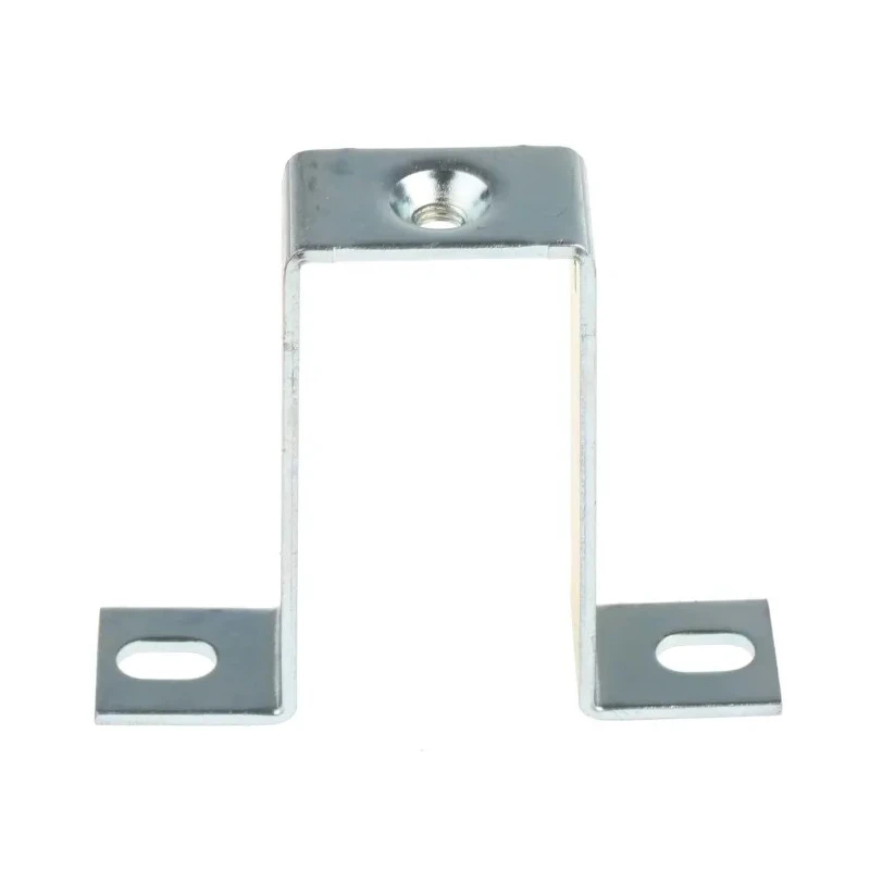 RS PRO TS Series Square Bracket, Zinc Coated Mild Steel, Grey, for Top Hat DIN Rail, Pack of 10 467-361