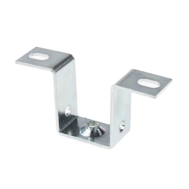 RS PRO TS Series Square Mounting Bracket, 40mm Height, Zinc Coated Mild Steel for Top Hat DIN Rail 467-343