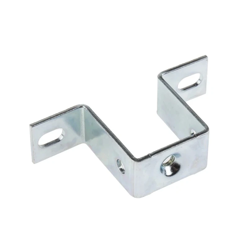 RS PRO TS Series Square Mounting Bracket, 40mm Height, Zinc Coated Mild Steel for Top Hat DIN Rail 467-343