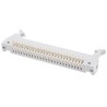 RS PRO Right Angle Through Hole PCB Header, 50 Contacts, 2.54 mm Pitch, Fibreglass Reinforced PET, Brass 471-171