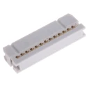 RS PRO 26-Way IDC Connector, Female for Cable, 2 Rows, 1A, 500V, Gold Plated, 2.54mm Pitch, 471-222