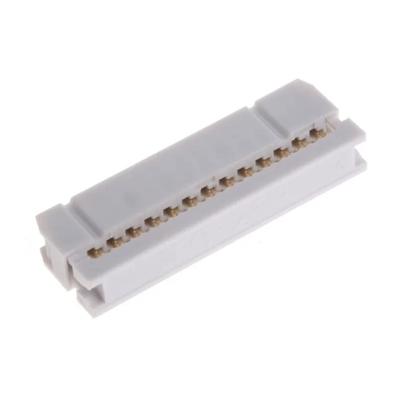 RS PRO 26-Way IDC Connector, Female for Cable, 2 Rows, 1A, 500V, Gold Plated, 2.54mm Pitch, 471-222