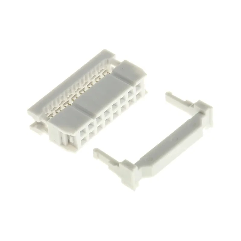 RS PRO 16-Way Female IDC Connector, 2 Row, Shrouded, 2.54mm Pitch, 1A, 500V, 471-200