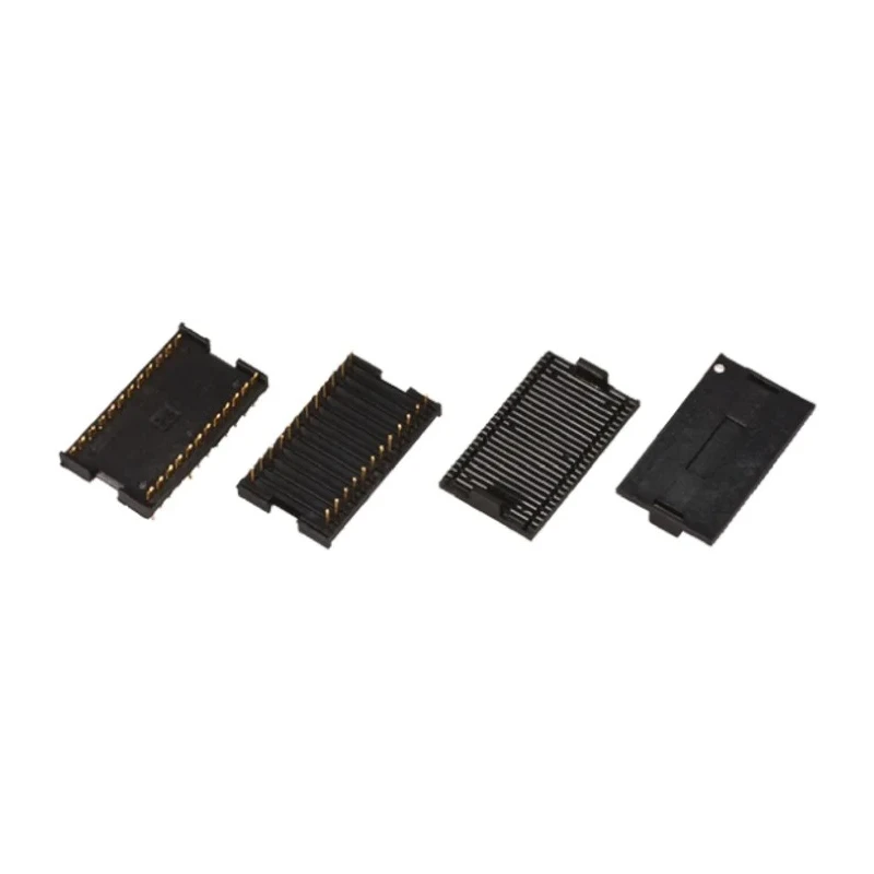 Tempatron 40-Way IDC Connector Male for Cable, 2 Row, Unshrouded, 2.6mm Pitch, 1A, 500V, Polycarbonate, Gold Plating D40-EG