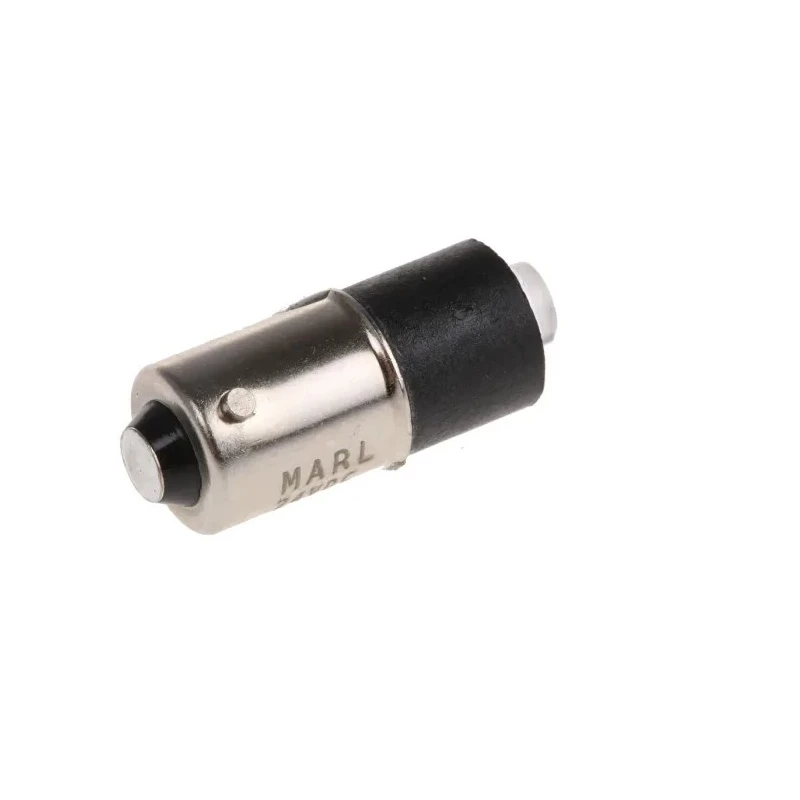 Marl White Indicator Lamp Single Chip 24V DC BA9 Base 4.9mm 9200mcd 215-993-22-38
