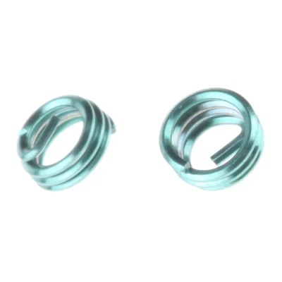 Böllhoff Thread Repair Insert Inconel x 750, Silver Plated, A2 Stainless Steel, Drill Size 2.6 mm, Thread Length 41890250025
