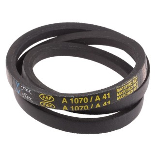 RS PRO Drive Belt Section A, 1040 mm Outside Length, 1041 mm Inside Length, Classical V Belt, FFA Series, Polyester 471-691