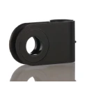 HellermannTyton 6.5 mm ID Polyamide P-Clip, Black, Cable Bundle Fastener 211-60002 H3P-PA66HS-BK