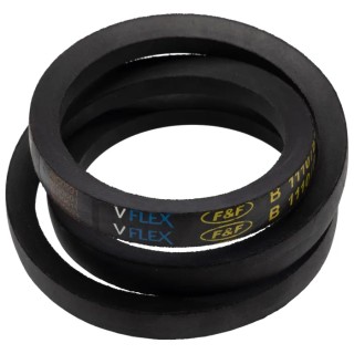 RS PRO Drive Belt Classical V Belt Section B, 1060 mm Length, Polyester Cord, Polyethylene Terephthalate Rubber 471-976