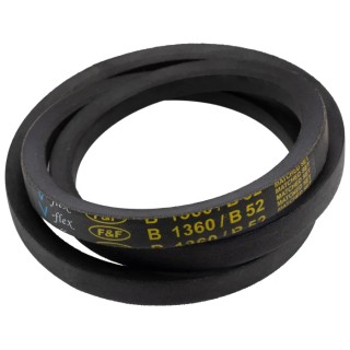 RS PRO Drive Belt Section B 1320 mm Classical Polyester/Rubber FFB Series 471-768