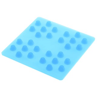 Taica Anti-Vibration Damping Pad SN-50 Silicone 100mm x 100mm x 7mm 50kg -40°C to 200°C