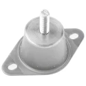 Taica Cylindrical M6 Anti-Vibration Mount, Male Buffer Foot, Silicone, 6mm Bore, 30mm OD, 40mm Height SF-2