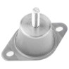 Taica Cylindrical M6 Anti-Vibration Mount, Male Buffer Foot, Silicone, 6mm Bore, 30mm OD, 40mm Height SF-2