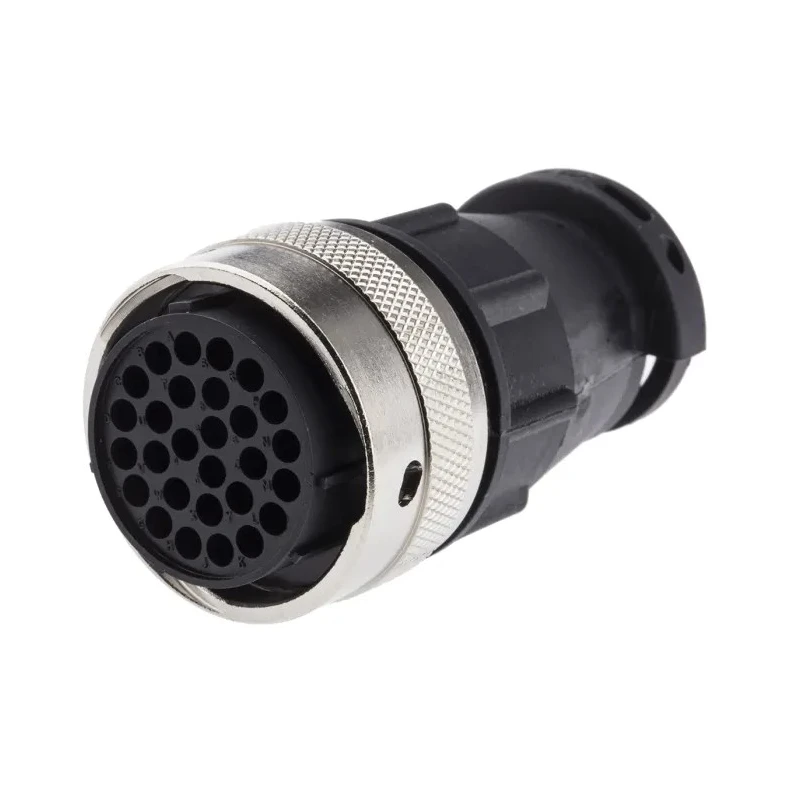 ITT Cannon Circular Connector 28 Contacts Cable Socket Female IP65 Trident Ringlock Series 13A 192991-0517