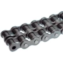 Wippermann Double Strand Roller Chain D501, 10B-2, ISO 606 (DIN 8187), Steel, 5 m, Pin Length 36.2 mm