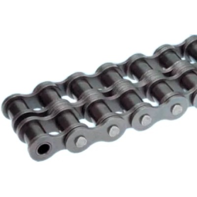Wippermann Double Strand Roller Chain D501, 10B-2, ISO 606 (DIN 8187), Steel, 5 m, Pin Length 36.2 mm