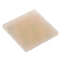 Taica Anti-Vibration Pad Silicone Gel Chip, 10x10 mm, 5 mm Thickness, -40 to 100°C, GC-2