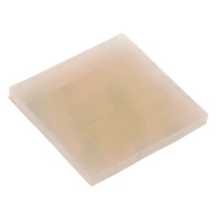 Taica Anti-Vibration Pad Silicone Gel Chip, 10x10 mm, 5 mm Thickness, -40 to 100°C, GC-2