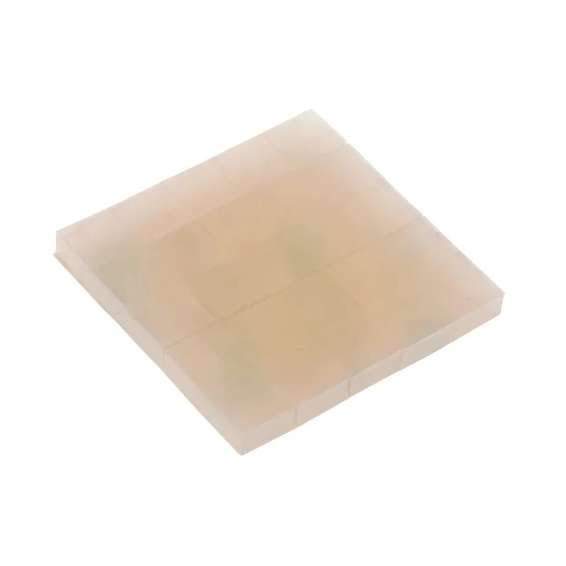 Taica Anti-Vibration Pad Silicone Gel Chip, 10x10 mm, 5 mm Thickness, -40 to 100°C, GC-2