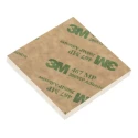 Taica Anti-Vibration Pad Silicone Gel Chip, 10x10 mm, 5 mm Thickness, -40 to 100°C, GC-2
