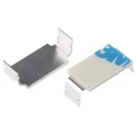 RS PRO Natural Aluminium Cable Clip, Self-Adhesive, 10 mm Bundle, 19.3x9.8x6.3 mm 475-164
