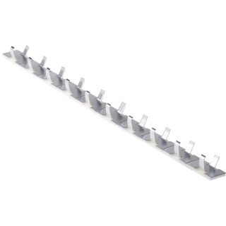 RS PRO Aluminium Cable Clip Self-Adhesive 6mm Max Bundle, 16mm x 10.6mm x 9.4mm, Natural Finish 475-198