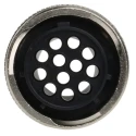 ITT Cannon Circular Connector 12 Contacts Female Cable Socket, IP65, Trident Ringlock, 13A, 192991-0515