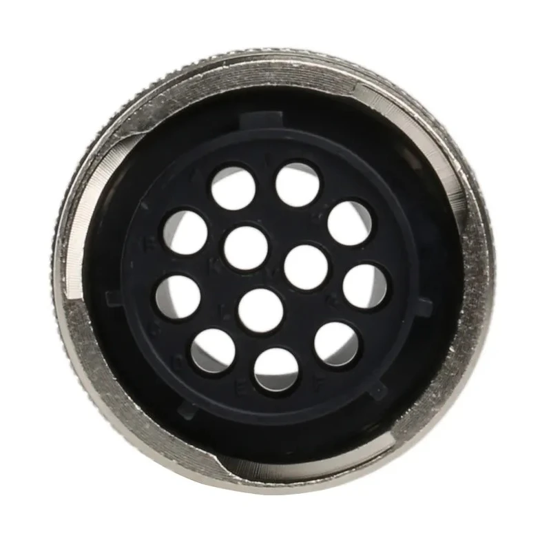 ITT Cannon Circular Connector 12 Contacts Female Cable Socket, IP65, Trident Ringlock, 13A, 192991-0515