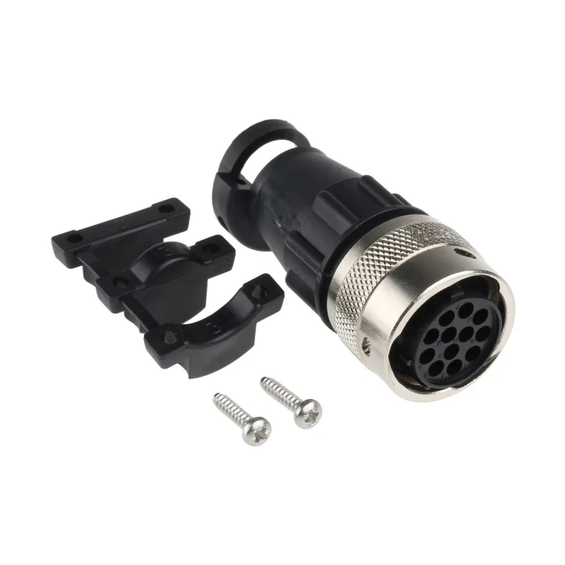 ITT Cannon Circular Connector 12 Contacts Female Cable Socket, IP65, Trident Ringlock, 13A, 192991-0515