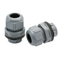 Lapp SKINTOP Series M25 Cable Gland Kit, Polyamide, Grey, IP68, -20°C to +100°C, 9–17mm Cable Range 53112878
