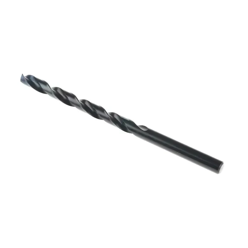 Dormer High Speed Steel Long Series Twist Drill Bit, 195mm Overall Length, 1 inch Size, Helical Flutes, Cylindrical A1107/16