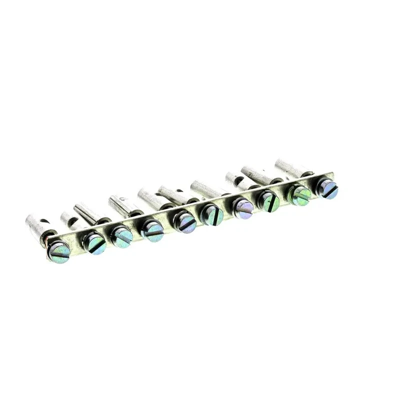 Weidmüller SAK Series Jumper Bar for DIN Rail Terminal Blocks Copper, Tin Plated, Steel, Brass 0457000000