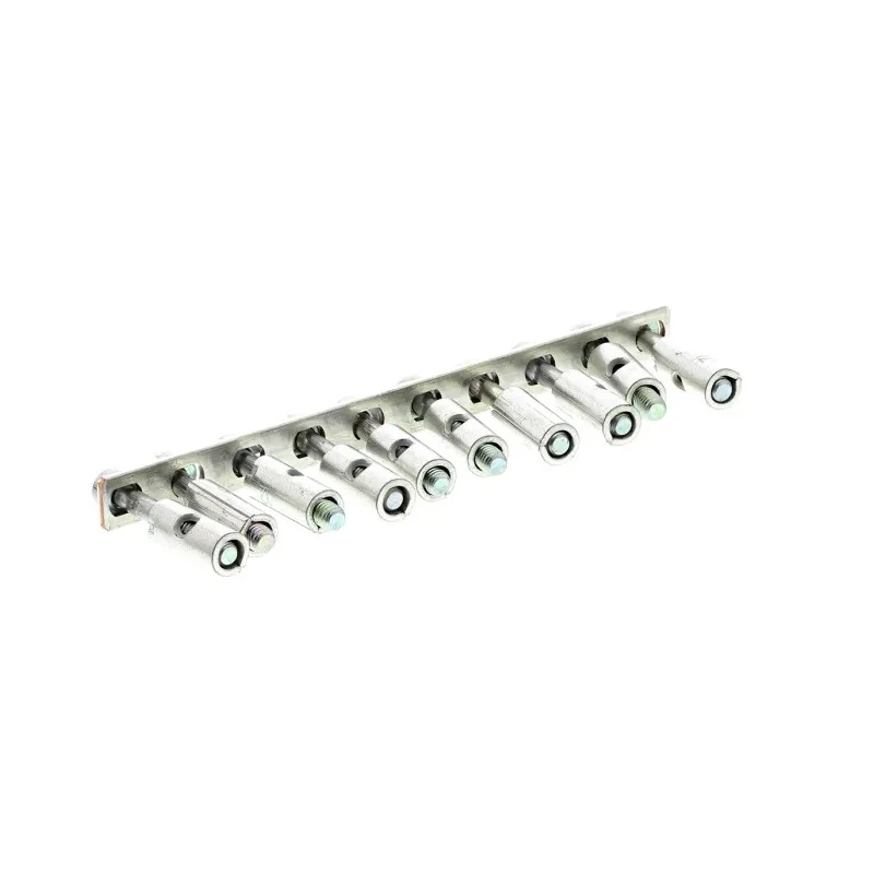 Weidmüller SAK Series Jumper Bar for DIN Rail Terminal Blocks Copper, Tin Plated, Steel, Brass 0457000000