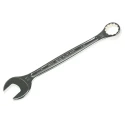 Facom Combination Spanner 21 mm, Satin Chrome, 233 mm Overall Length, 12-Point, 15° Offset Angle 440.21