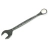 Facom Combination Spanner 21 mm, Satin Chrome, 233 mm Overall Length, 12-Point, 15° Offset Angle 440.21
