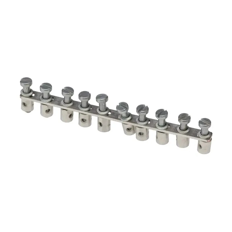 Weidmüller Q Series Jumper Bar, 2A, Bronze, Grey, for DIN Rail Terminal Blocks 0368600000