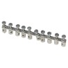 Weidmüller Q Series Jumper Bar, 2A, Bronze, Grey, for DIN Rail Terminal Blocks 0368600000