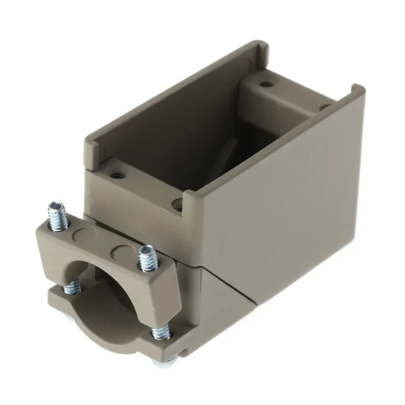 EDAC Die Cast Zinc Cover for EDAC 516 Series Rack & Panel Connector, Grey 516-230-520