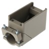 EDAC Die Cast Zinc Cover for EDAC 516 Series Rack & Panel Connector, Grey 516-230-520