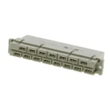 HARTING DIN 41612 Connector 15 Way 6.5 mm Pitch, Type H15, 2 Row Female, Straight Through Hole, Solder, Class 09060152813