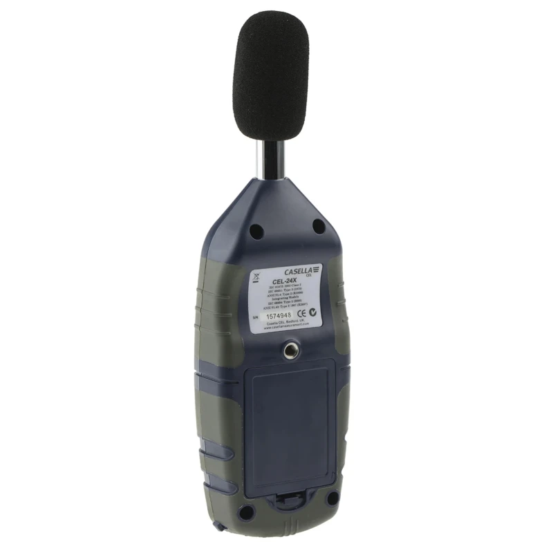 Casella Cel Sound Level Meter 30 dB to 130 dB, IEC 60651/ANSI S1.4/IEC 61672, LCD Display, USB Interface CEL-240/RS