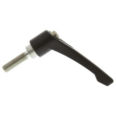 RS PRO Stainless Steel Clamping Lever, M10 x 32 mm, Die Cast Zinc Handle 478-315
