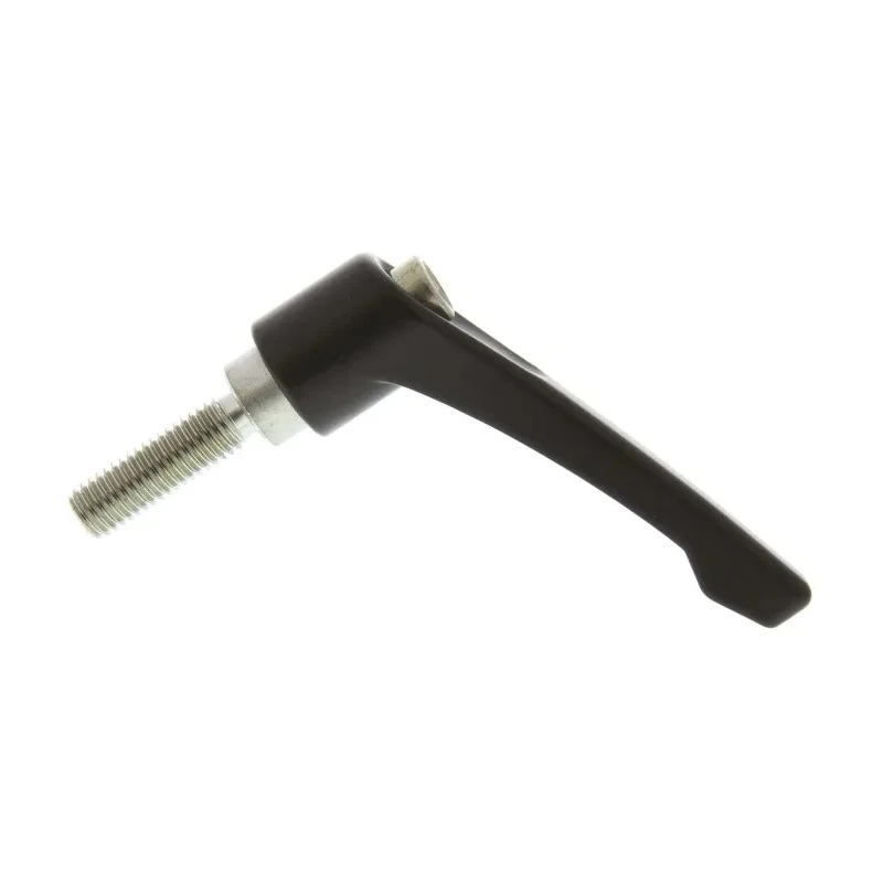 RS PRO Stainless Steel Clamping Lever, M10 x 32 mm, Die Cast Zinc Handle 478-315